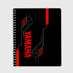 Тетрадь Yamaha - технологии красный
