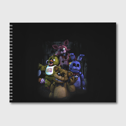 Альбом для рисования Five Nights at Freddy's - FNAF персонажи игры