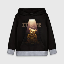 Детская толстовка 3D Five Nights at Freddy's - мишка Фредди