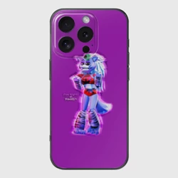 Чехол для iPhone 16 Pro силиконовый с защитой камеры Five Nights at Freddy's: Security Breach Волчица Роксанна Roxanne Wolf