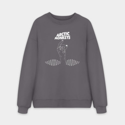 Мужской свитшот oversize без начеса хлопок Arctic Monkeys mardy bum