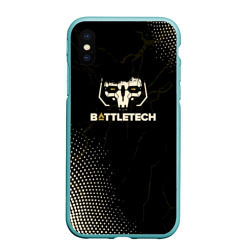 Чехол для iPhone XS Max матовый Battletech