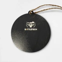 Деревянная игрушка круг Battletech