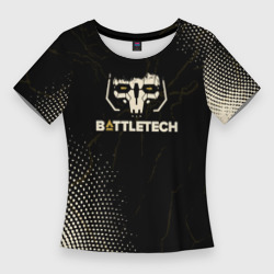 Женская футболка 3D Slim Battletech
