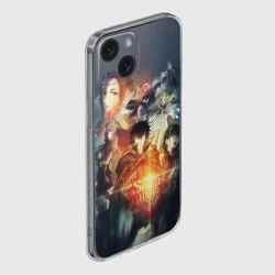 Чехол для iPhone 15 силиконовый с защитой камеры Anime The Rising of the Shield Hero - фото 2