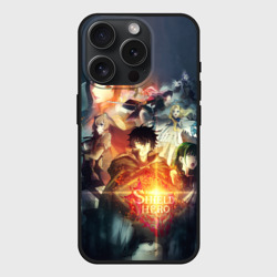Чехол силиконовый для Apple iPhone 15 Pro матовый Anime The Rising of the Shield Hero
