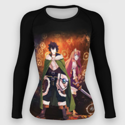 Женский рашгард 3D Рафталия и Наофуми