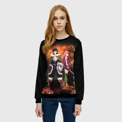 Женский свитшот 3D Рафталия и Наофуми - фото 2