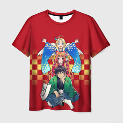 Мужская футболка 3D Фиро, Рафталия и Иватани