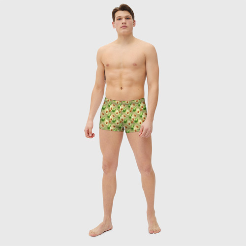 Мужские купальные плавки 3D Авокадо Паттерн 3D - фото 5