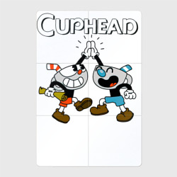 Магнитный плакат 2Х3 Cuphead  веселые чашечки