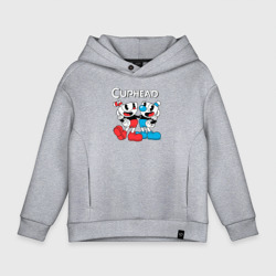 Детское худи Oversize хлопок Cuphead Чашечки