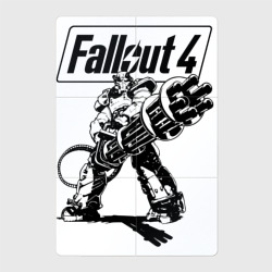 Магнитный плакат 2Х3 Fallout 4 Hero!