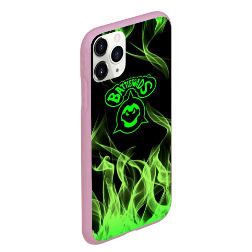 Чехол для iPhone 11 Pro Max матовый Battletoads боевые жабы огонь - фото 3