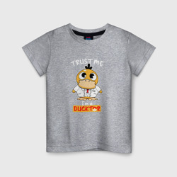 Детская футболка хлопок I'm Ducktor
