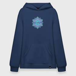 Худи SuperOversize хлопок Namaste mandala