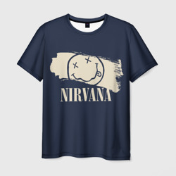 Мужская футболка 3D Nirvana Рок Группа
