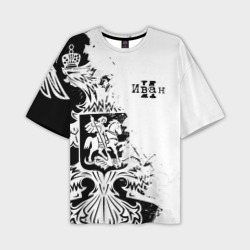 Мужская футболка oversize 3D Иван герб
