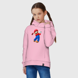 Детское худи Oversize хлопок Марио - крутейший гольфист Super Mario - фото 2