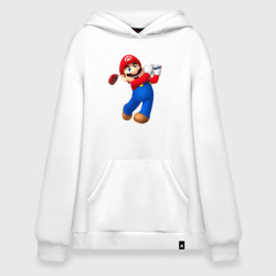 Худи SuperOversize хлопок Марио - крутейший гольфист Super Mario