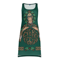 Платье-майка 3D Древнеславянская богиня Берегиня