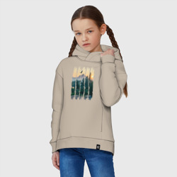 Детское худи Oversize хлопок Горные Походы и Птицы - фото 2