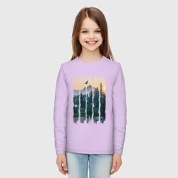 Детский лонгслив хлопок Горные Походы и Птицы - фото 2