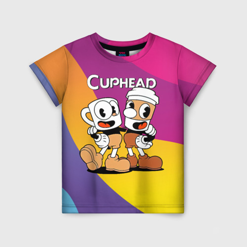 Детская футболка 3D Cuphead  show , цвет 3D печать