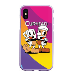 Чехол для iPhone XS Max матовый Cuphead  show 