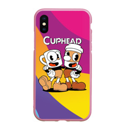 Чехол для iPhone XS Max матовый Cuphead  show 