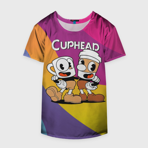 Накидка на куртку 3D Cuphead  show , цвет 3D печать - фото 4