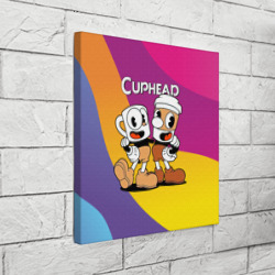 Холст квадратный Cuphead  show  - фото 2