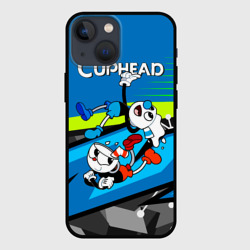 Чехол для iPhone 13 mini 2 чашечки Cuphead