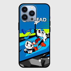 Чехол для iPhone 13 Pro 2 чашечки Cuphead