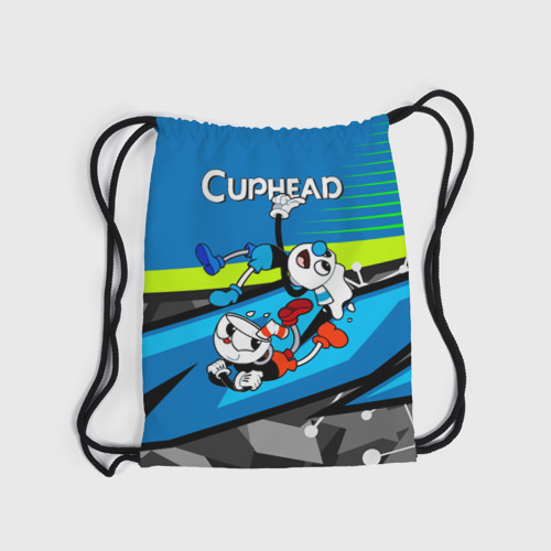 Рюкзак-мешок 3D 2 чашечки Cuphead - фото 6