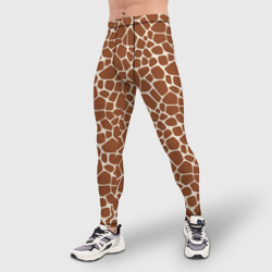 Мужские тайтсы 3D Шкура Жирафа - Giraffe - фото 2