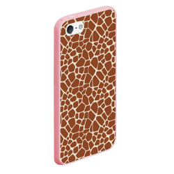 Чехол для iPhone 5/5S матовый Шкура Жирафа - Giraffe - фото 2