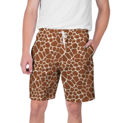 Мужские шорты 3D Шкура Жирафа - Giraffe