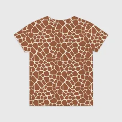 Детская футболка 3D Шкура Жирафа - Giraffe - фото 2