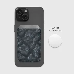 Картхолдер Magsafe магнитный Камуфляж Паук Ночь - фото 2