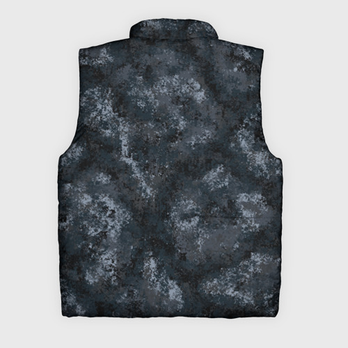 Мужской жилет утепленный 3D Камуфляж Паук Ночь, цвет черный - фото 2
