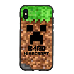 Чехол для iPhone XS Max матовый Влад Minecraft