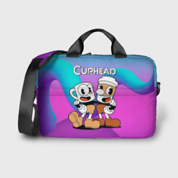 Сумка для ноутбука 3D Чашечки   cuphead