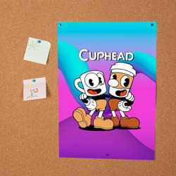 Постер Чашечки   cuphead - фото 2