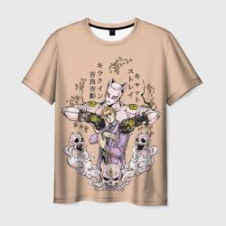 Мужская футболка 3D Killer Queen Йошикаге Кира JoJo part 4