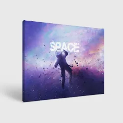 Холст прямоугольный Space walk