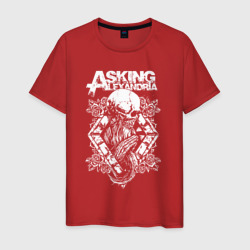 Мужская футболка хлопок Asking alexandria Александрия