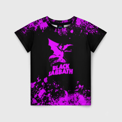 Детская футболка 3D Black Sabbath metal