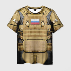 Бронежилет - армия России – Мужская футболка 3D с принтом купить со скидкой в -26%