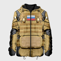 Мужская куртка 3D Бронежилет - армия России